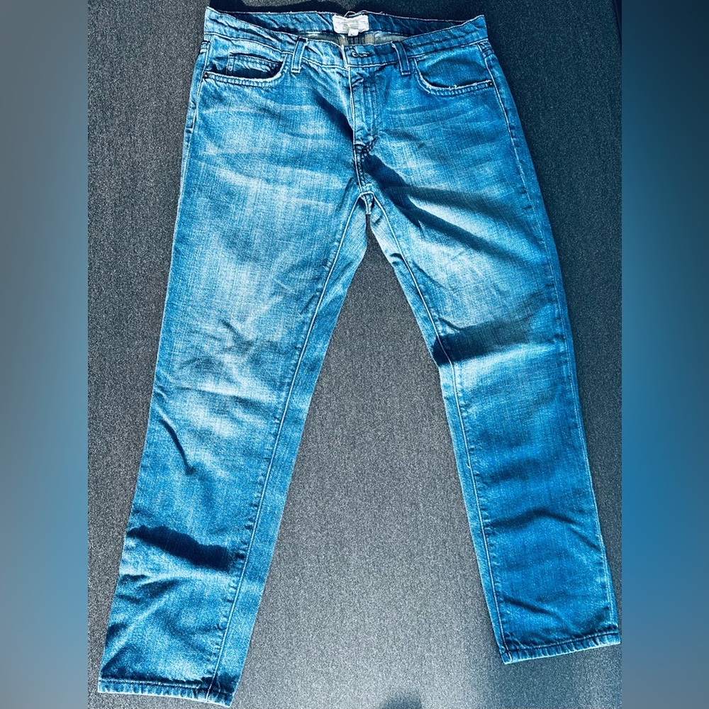 Current/Elliott The Fling Cropped Denim Size 27
